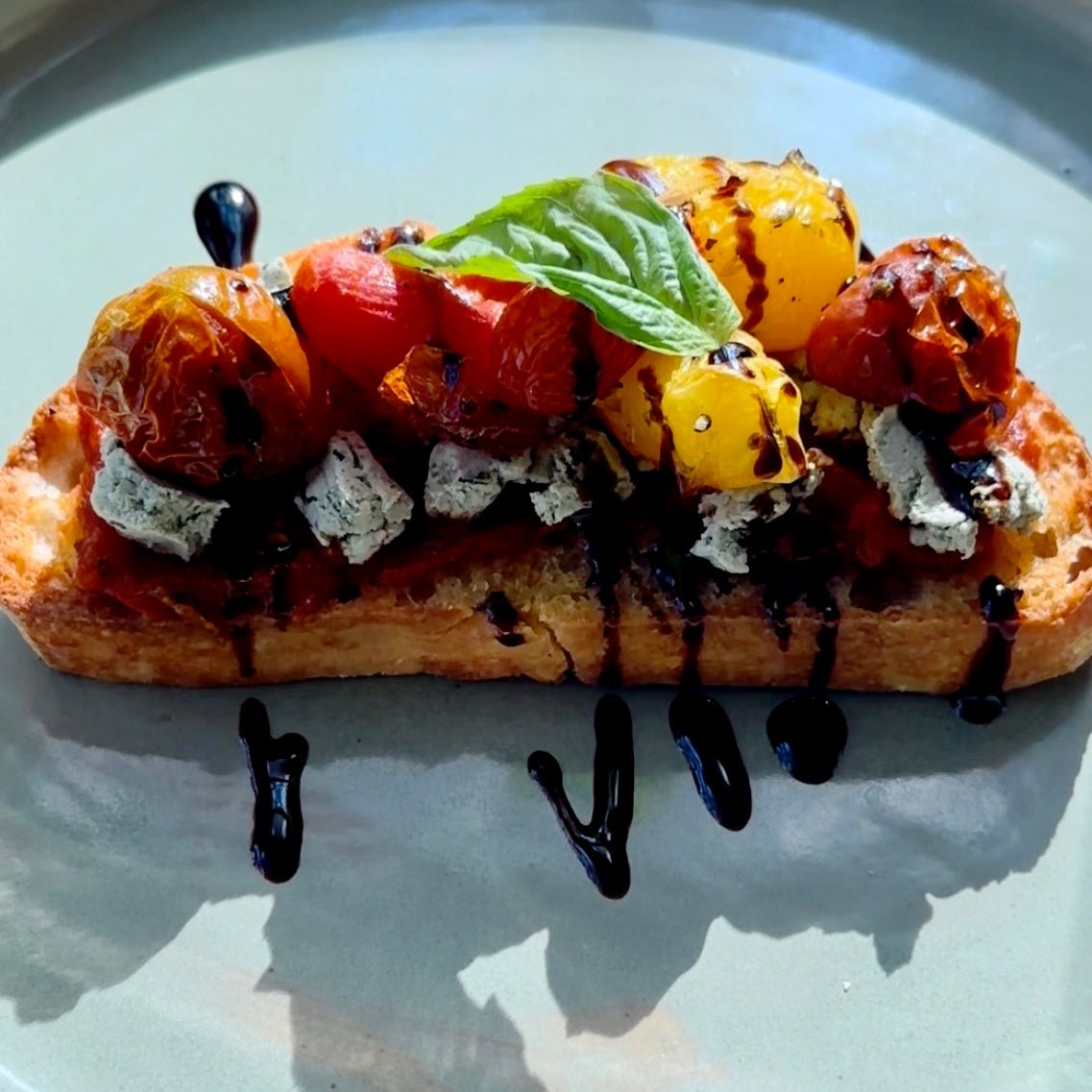 Caprese Tomato Toast