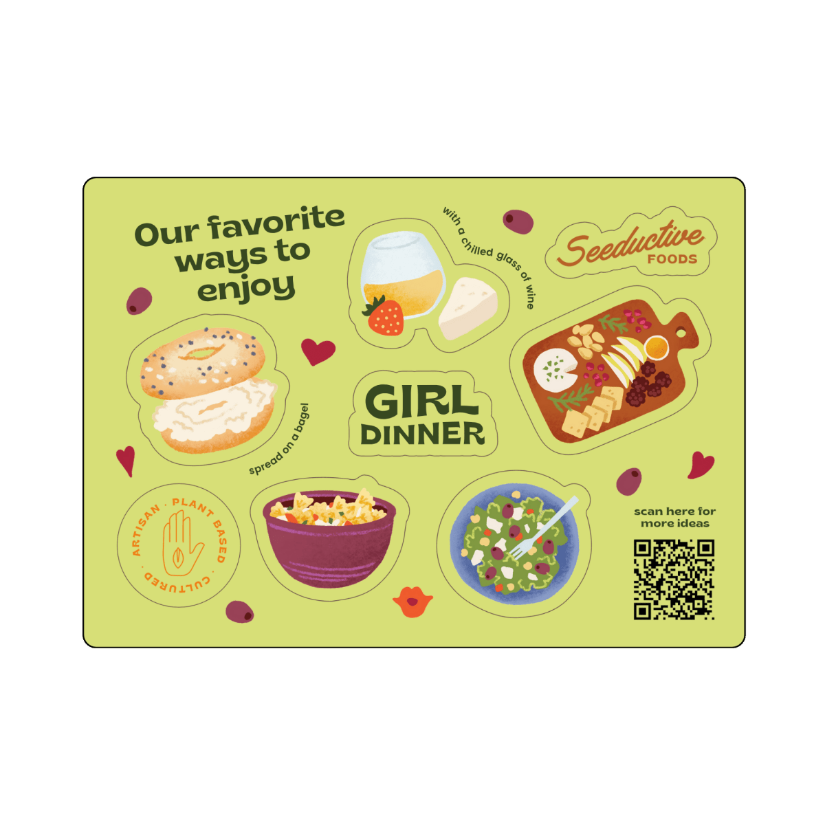 Recipe Inspiration Sticker Sheet